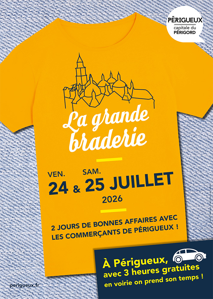 Braderie à Périgueux