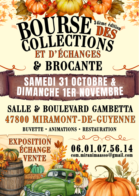34ème Bourse des Collections