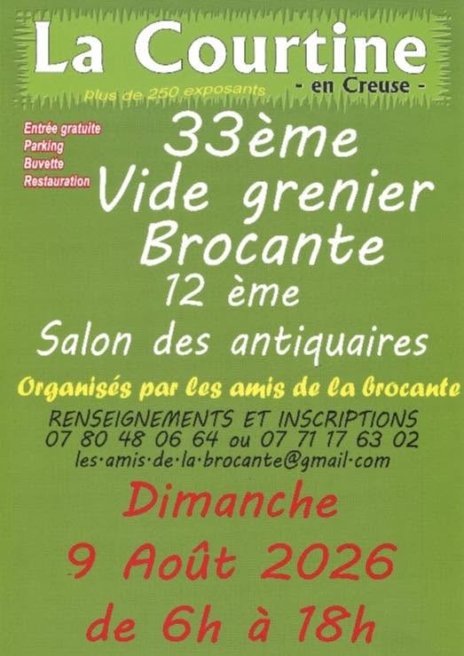 33ème Brocante de La Courtine