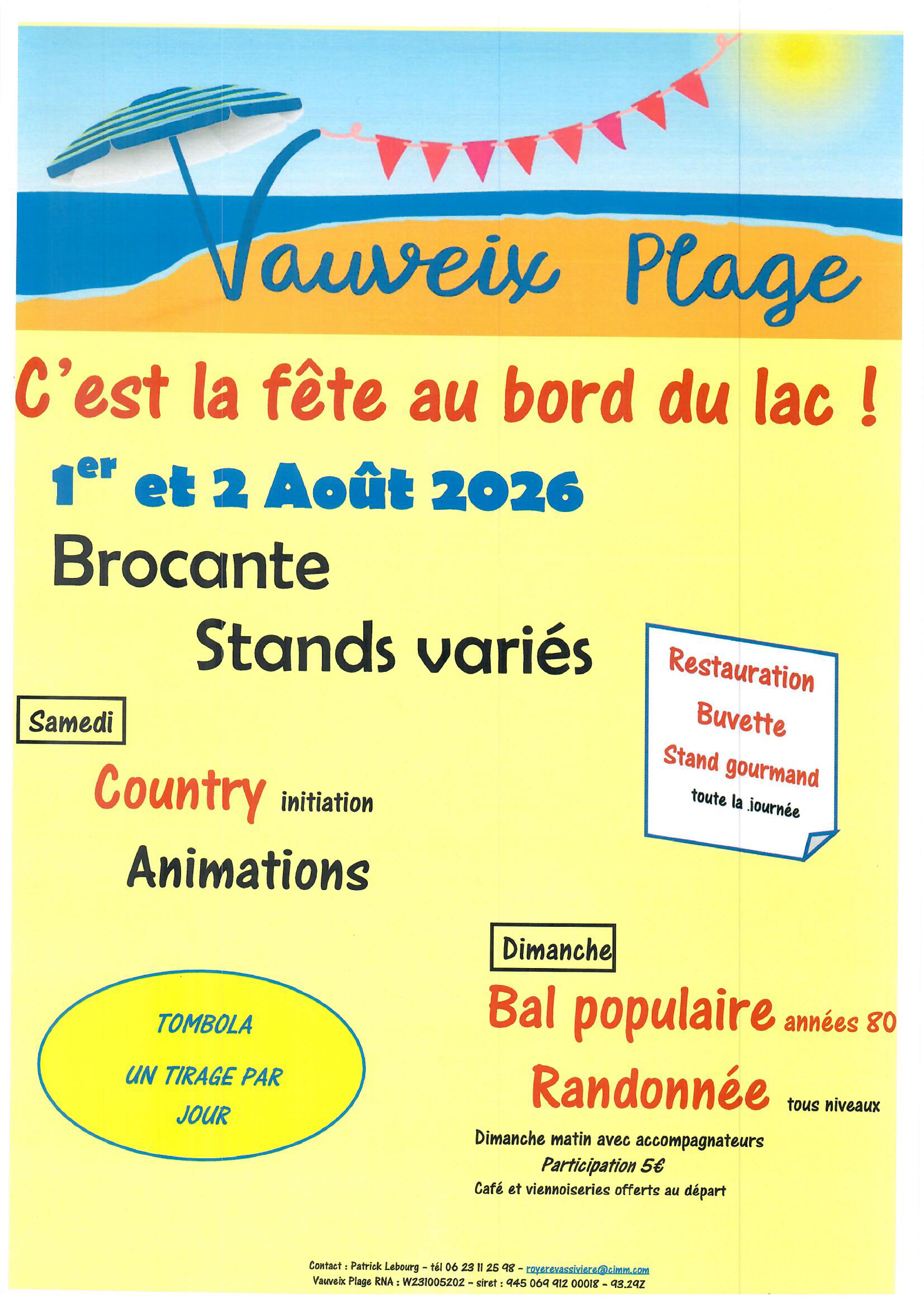 Fête de Vauveix Plage
