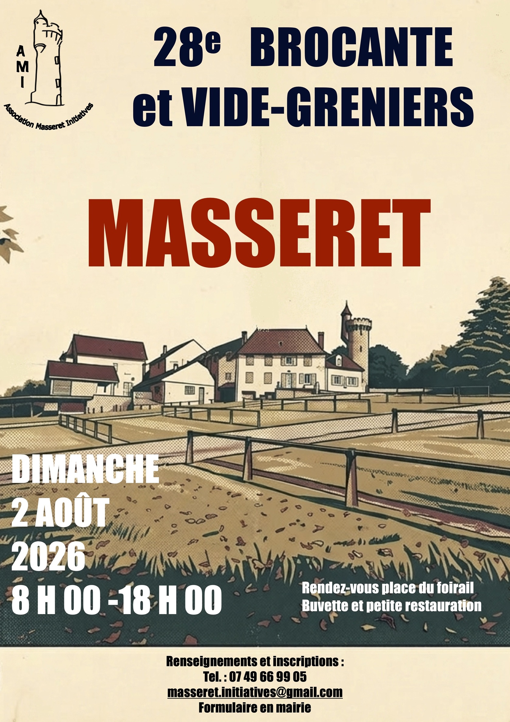 Brocante et vide grenier