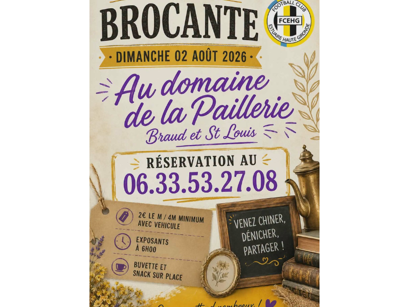Brocante - Vide grenier à Braud
