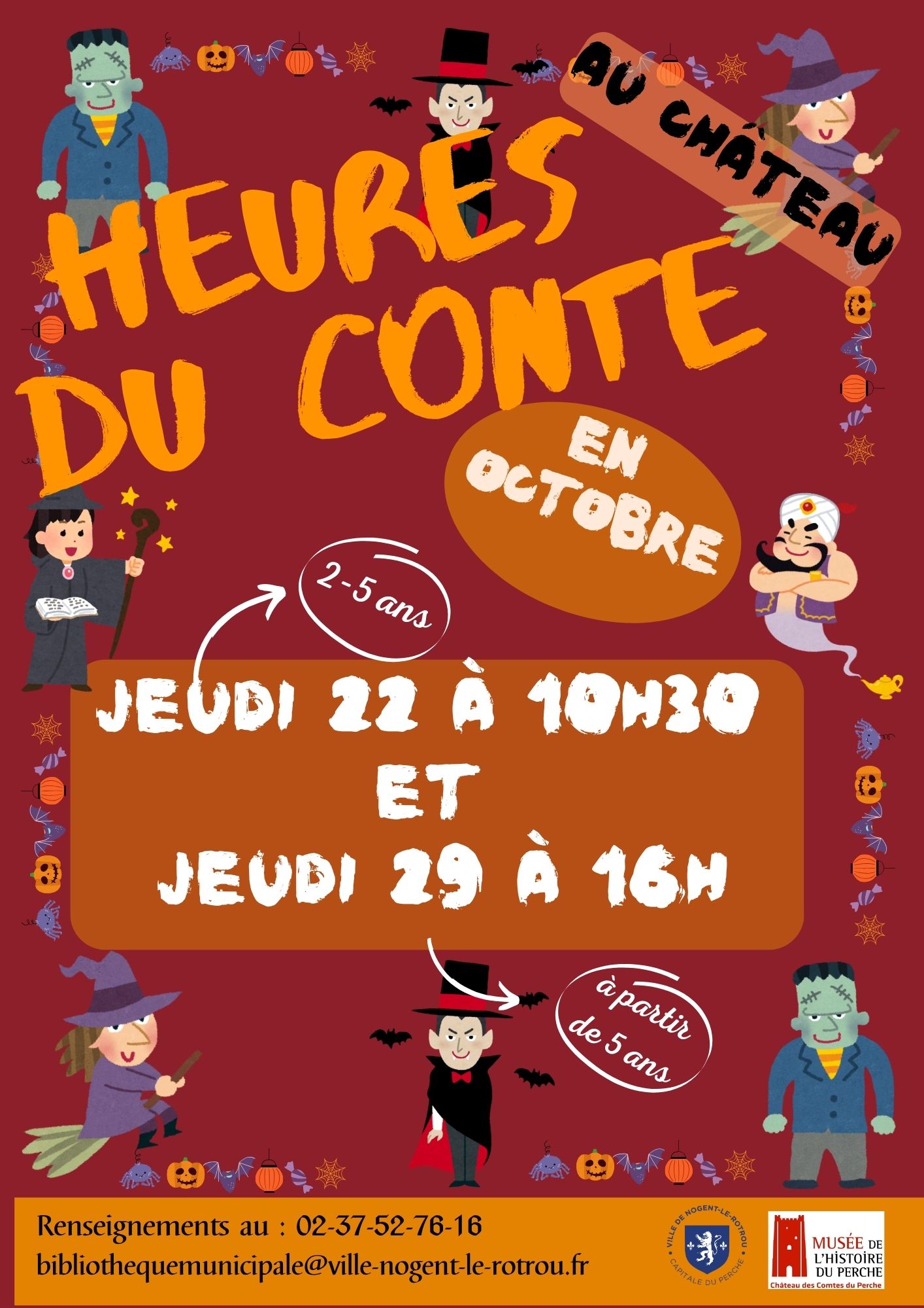 Heure du conte au château