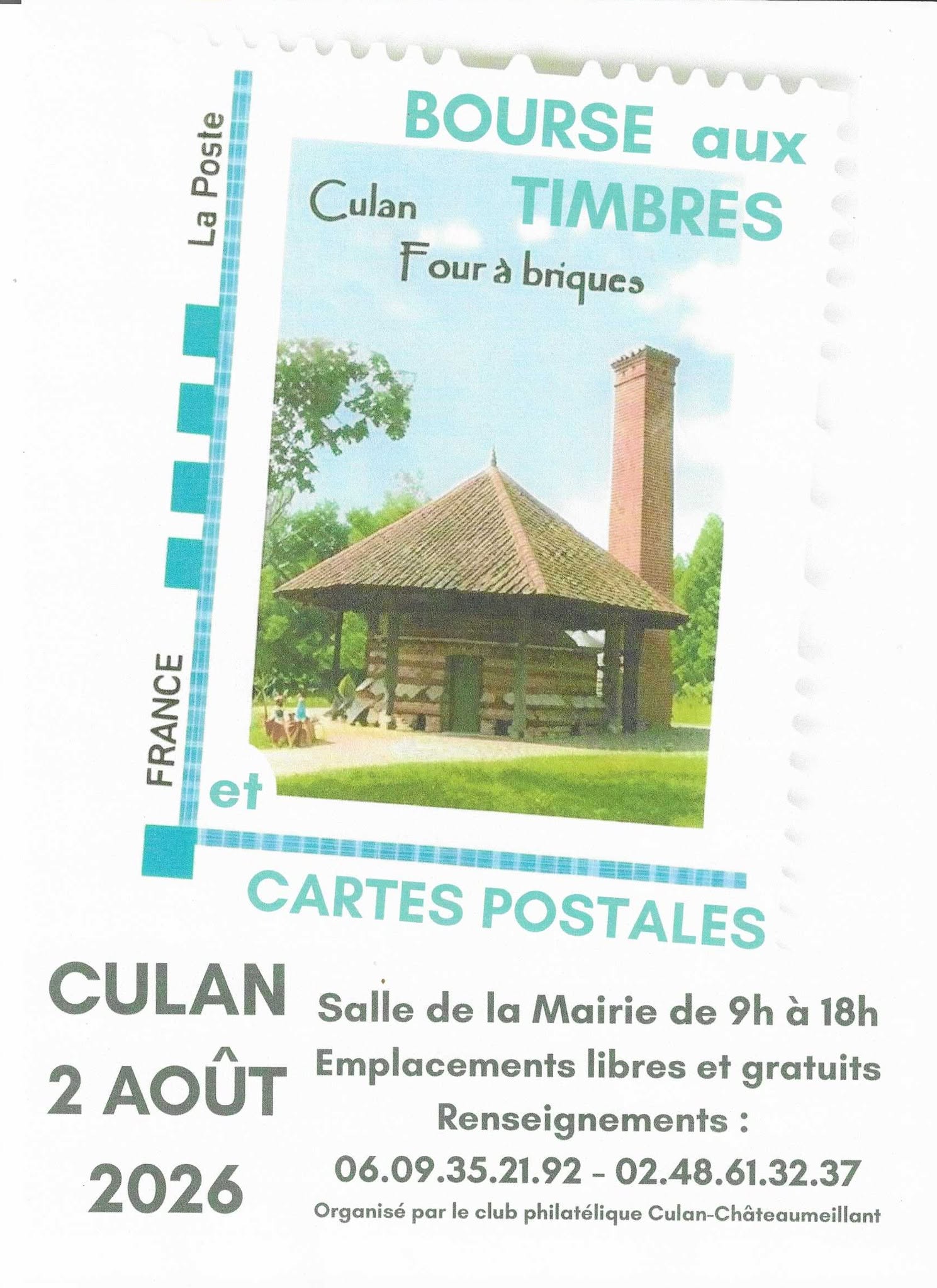 Brocante, bourse aux timbres et cartes postales