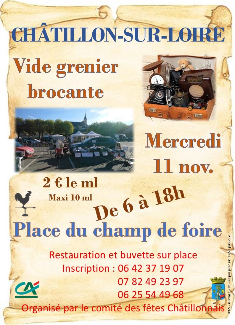 Vide-grenier du 11 novembre