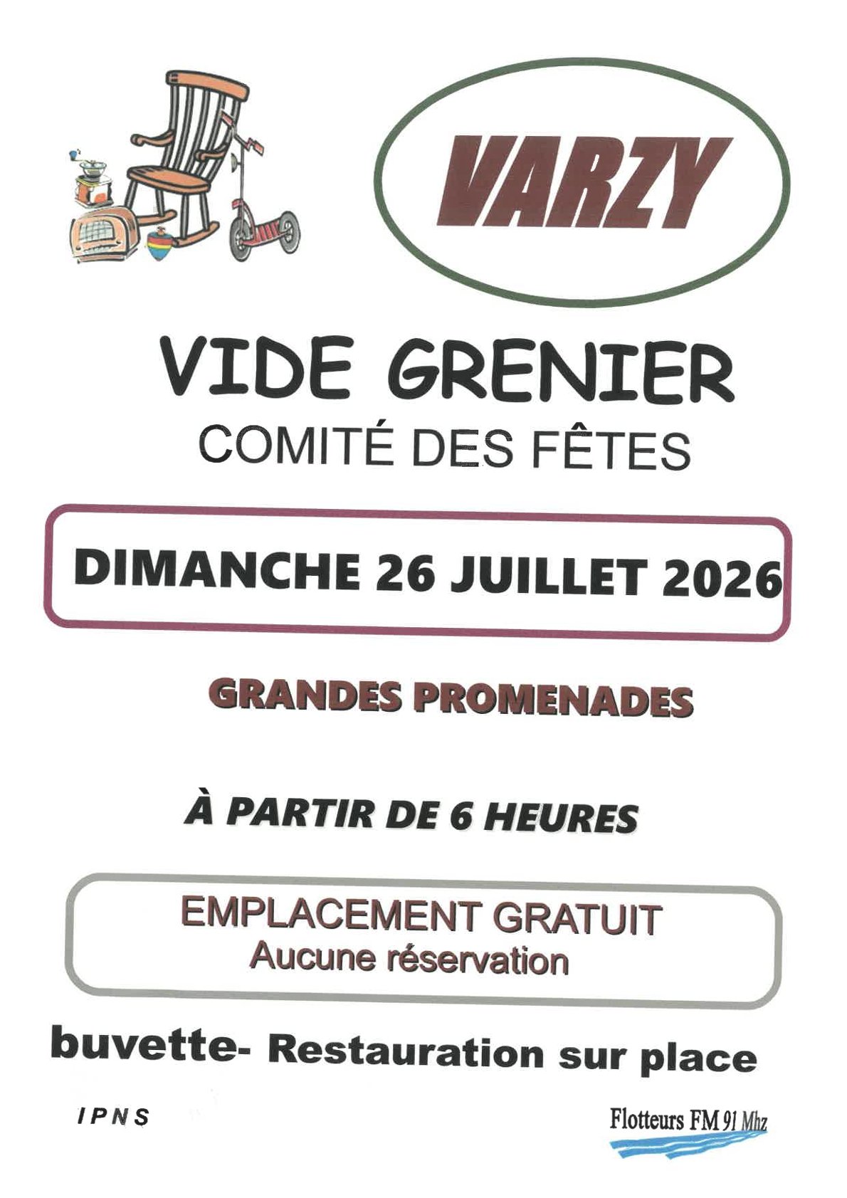 Vide-Greniers à Varzy