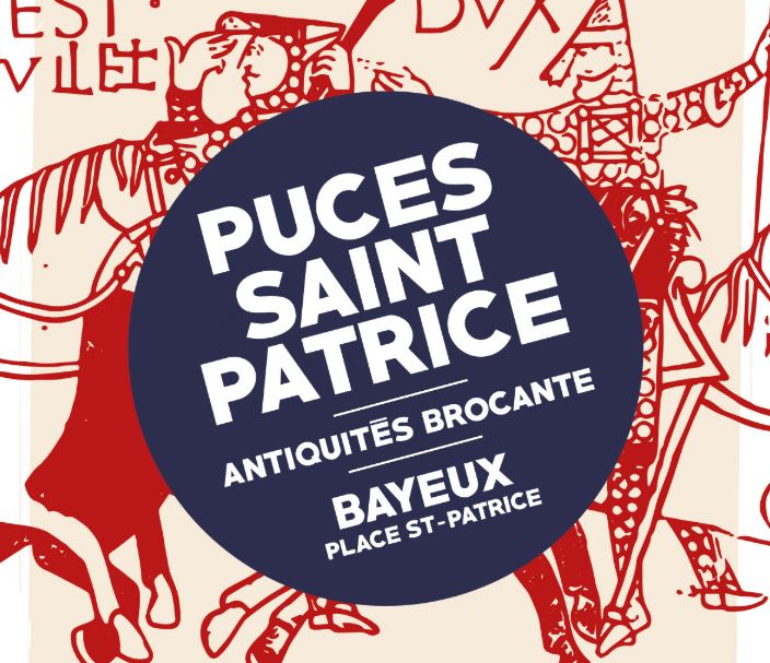 Puces Saint Patrice : Marché aux puces de Bayeux